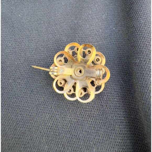 Vintage 1960s Rhinestone Brooch - Picture 4 of 5